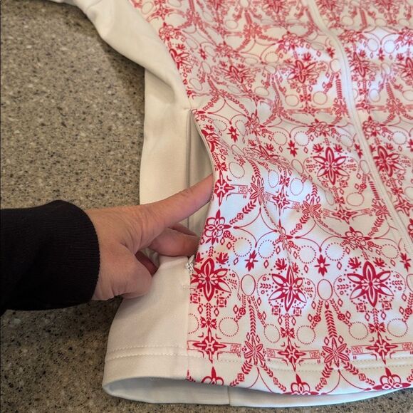 HELLY HANSEN Nordic Snowflake Print Full Zip Performance Jacket - Picture 11 of 12